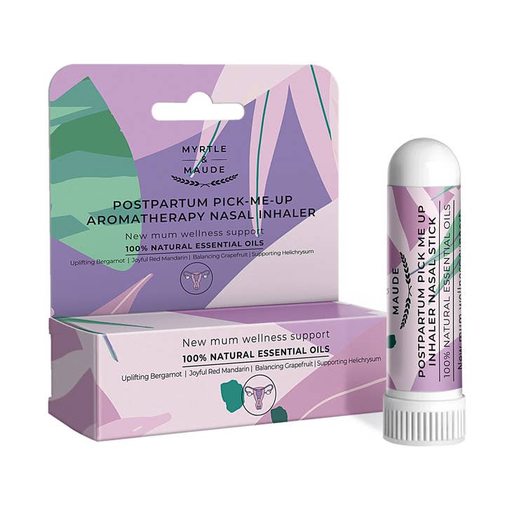 Postpartum Essential Oil Nasal Inhalation Stick for wholesale by Myrtle & Maude