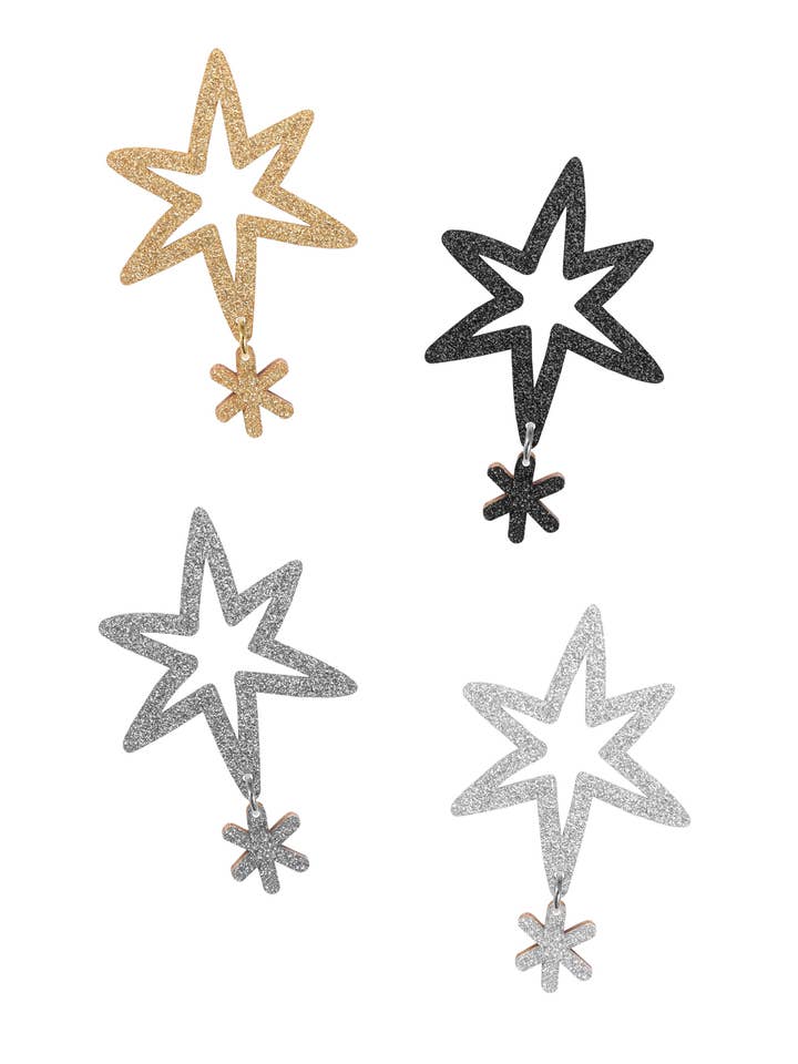 Stjerneskud Drop Ørestikker for engroshandel hos Kam Creates