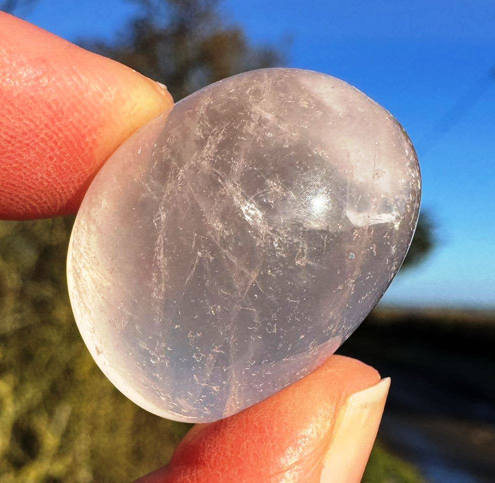 Elf Kendal Hippies - Wholesale Spiritual Stone/Crystal - Rose Quartz mini tumble 1-3cm pink quartz tumbles Love stone6