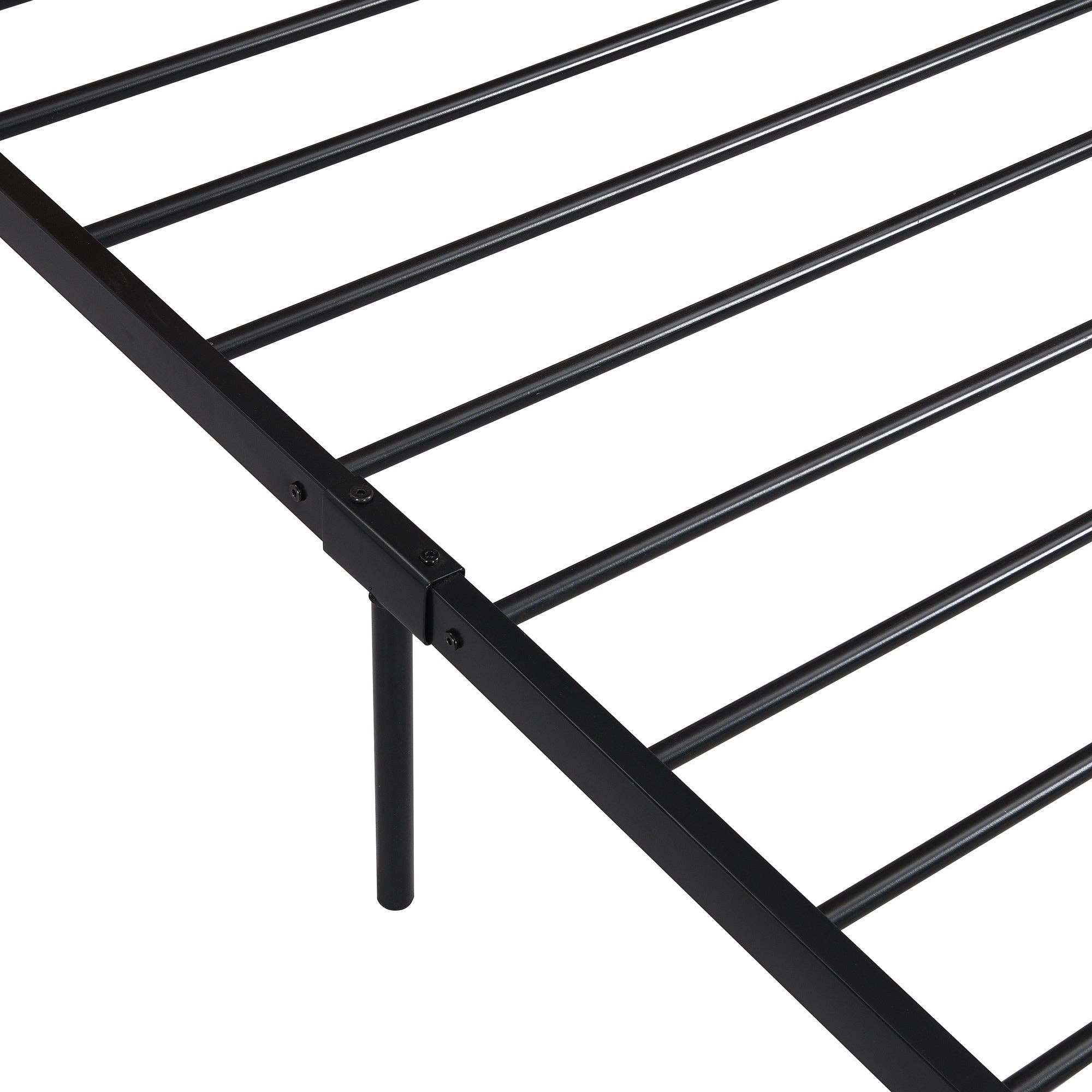 VTNG50 - Wholesale Bedroom Furniture - Queen Size Metal Platform Bed Frame with Sockets, USB Ports15