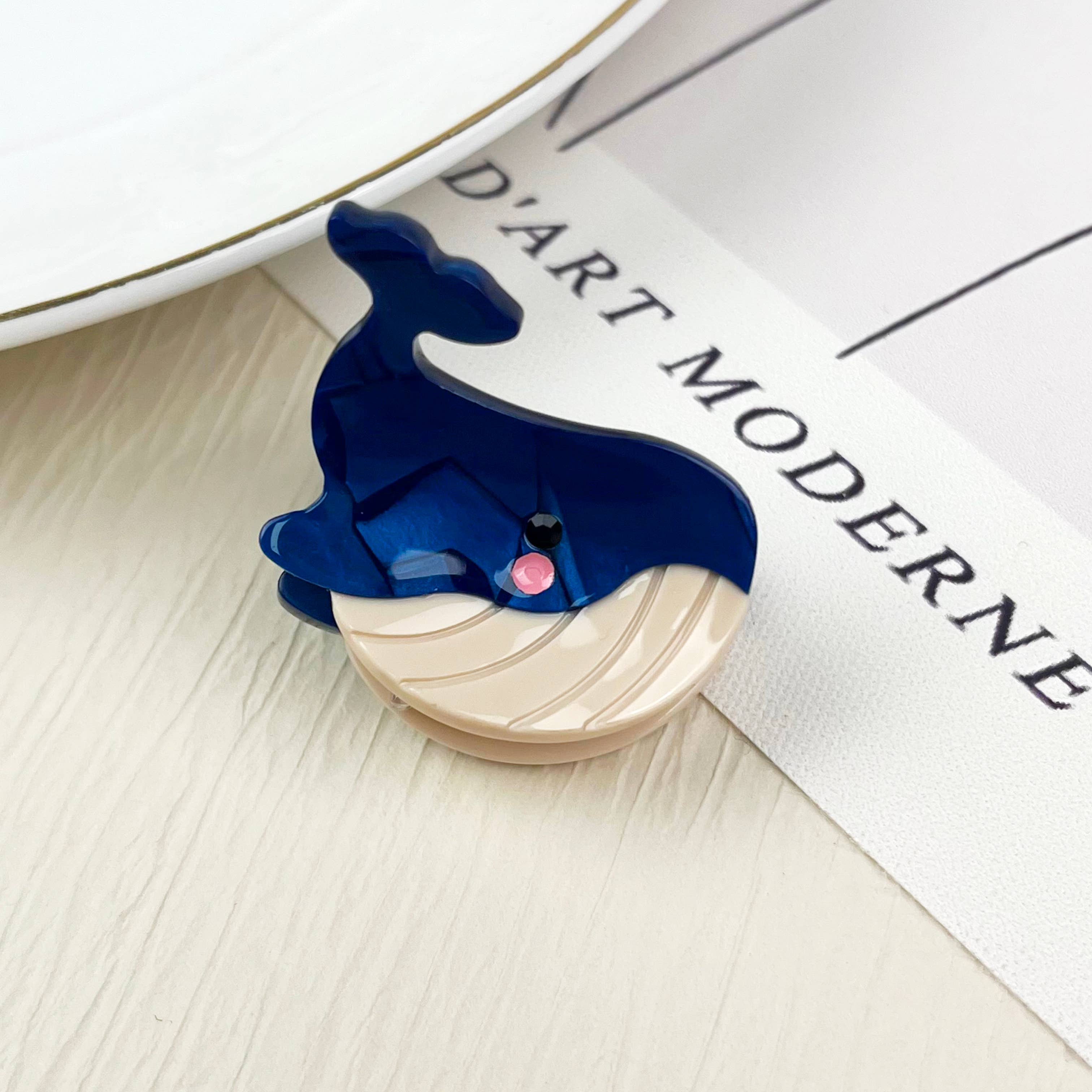 TheDivaSoap – Engroshandel Hårspænde - Dame – Acetat mini marine life hårklip krabbekonkylie kloklemme4