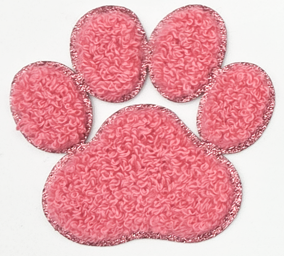 Trendy Transfers - Wholesale Patch - Chenille Paw Print HAT/POCKET Patch8