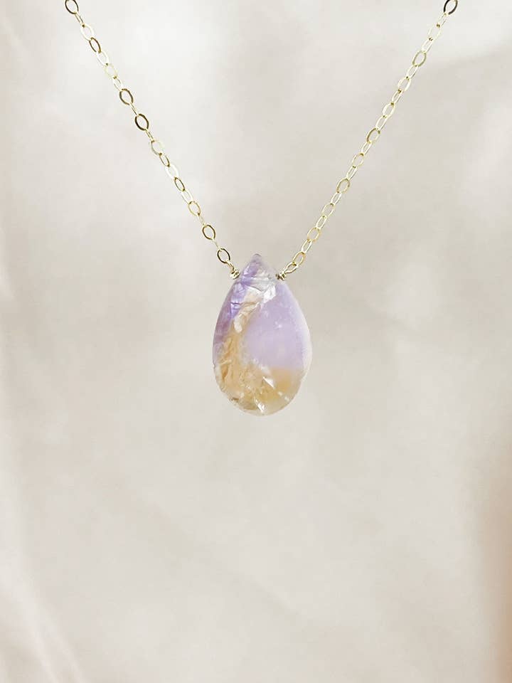 Ametrine Healing Necklace for wholesale by True Warrior Jewelry