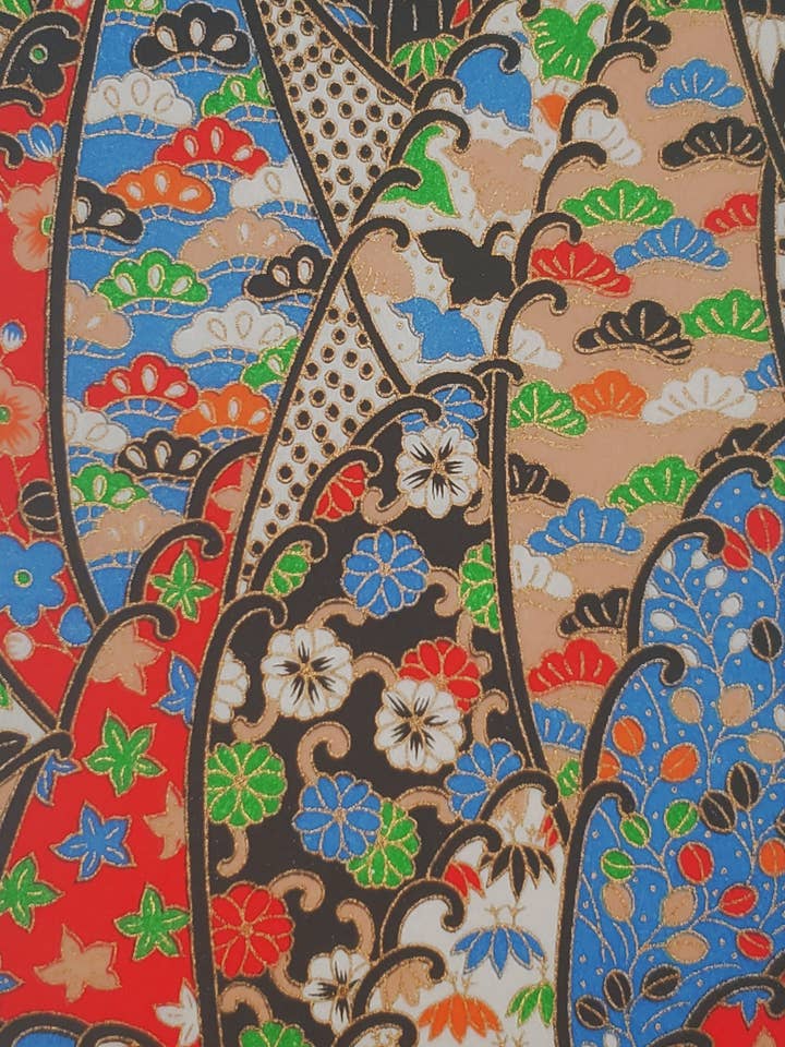 Yuzenshi: Muticolor Birds, Flowers, Etc. for wholesale by Aitoh Company