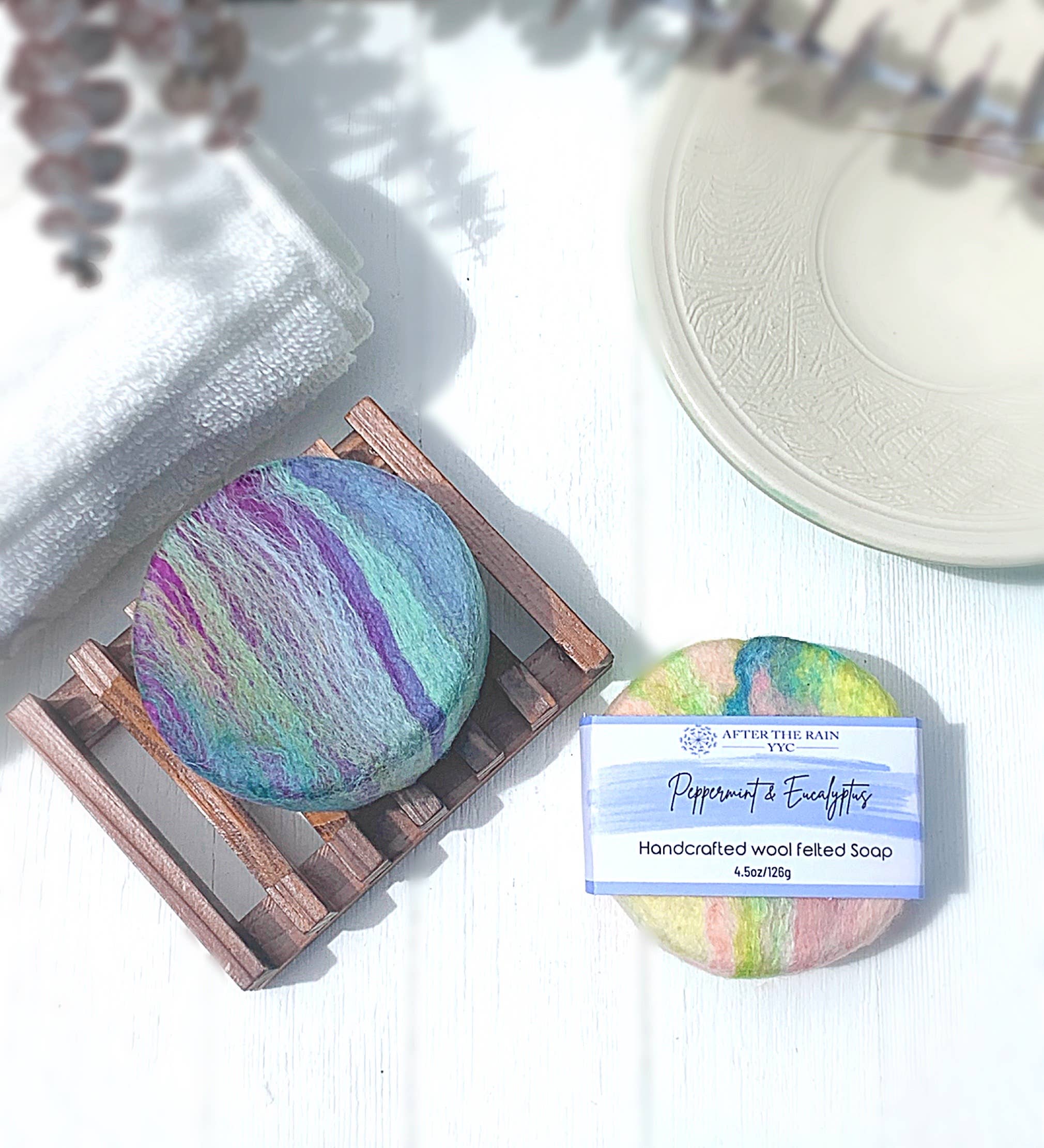 After The Rain YYC - Vente Pains de savon - Pain de savon nettoyant corporel feutré9