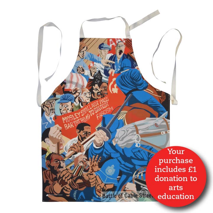 Slaget vid Cable Street Premium förkläde för wholesale av Radical Tea Towel