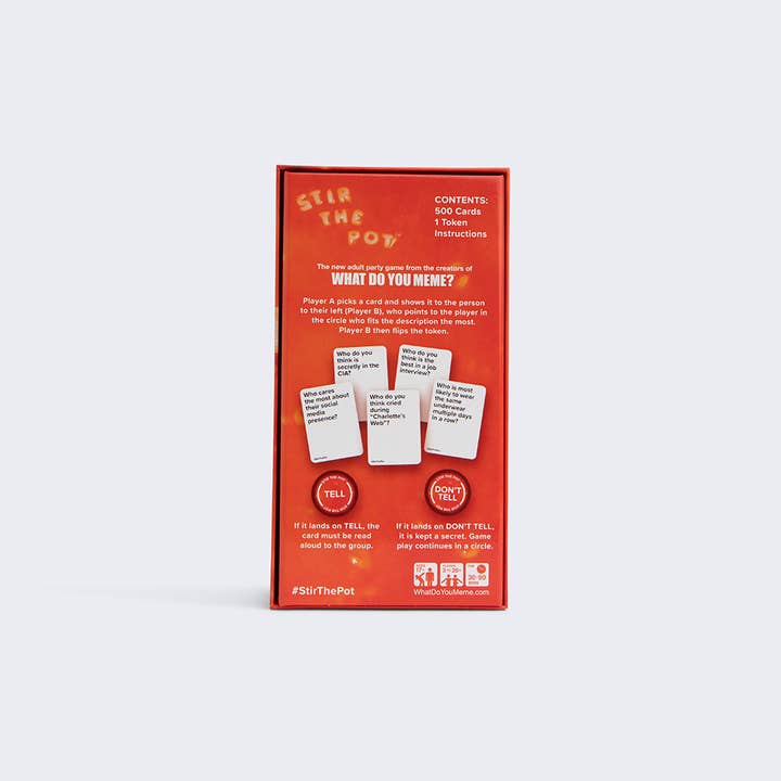 What Do You Meme - Wholesale Card Game - Stir The Pot - The "Roast Your Friends" Card Game