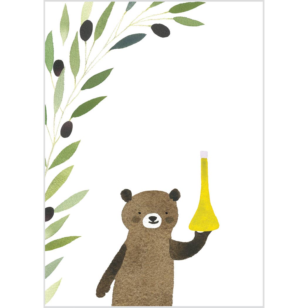 Fomato - Wholesale Birthday Card - Olive Oil Birthday Card1