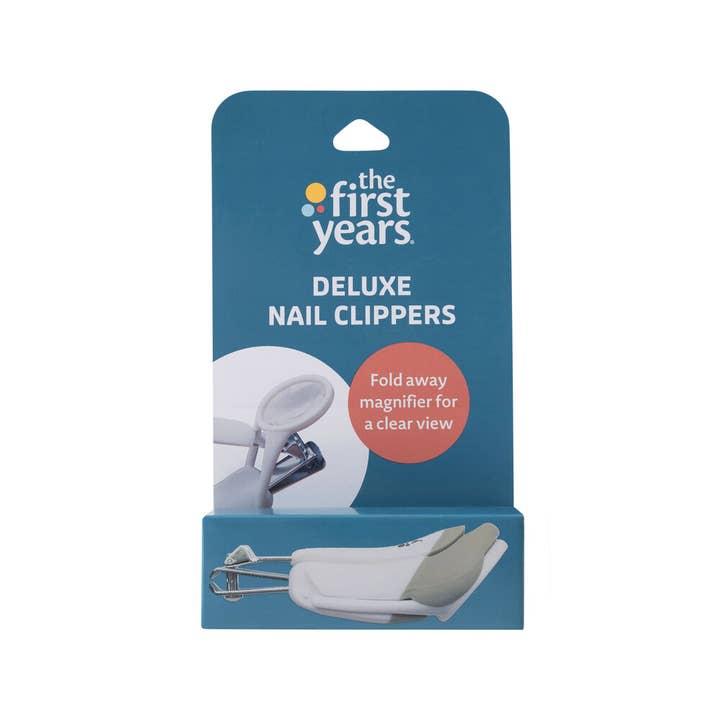 TOMY - Wholesale Nail Clipper/Scissor - Baby - TOMY The First Years Deluxe Nail Clipper with Magnifier
