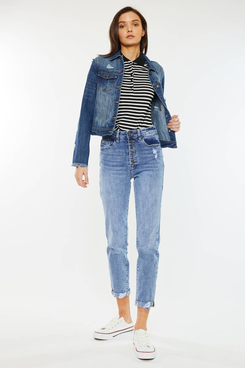 Nature Denim - Wholesale Denim Jacket - Women's - NT2097DD5