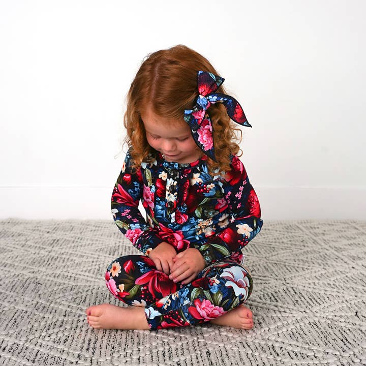 Gigi and Max – wholesale Pyjamasset - Barn – Aria Ruffle Tvådelad bambupyjama Barn Småbarnskläder7