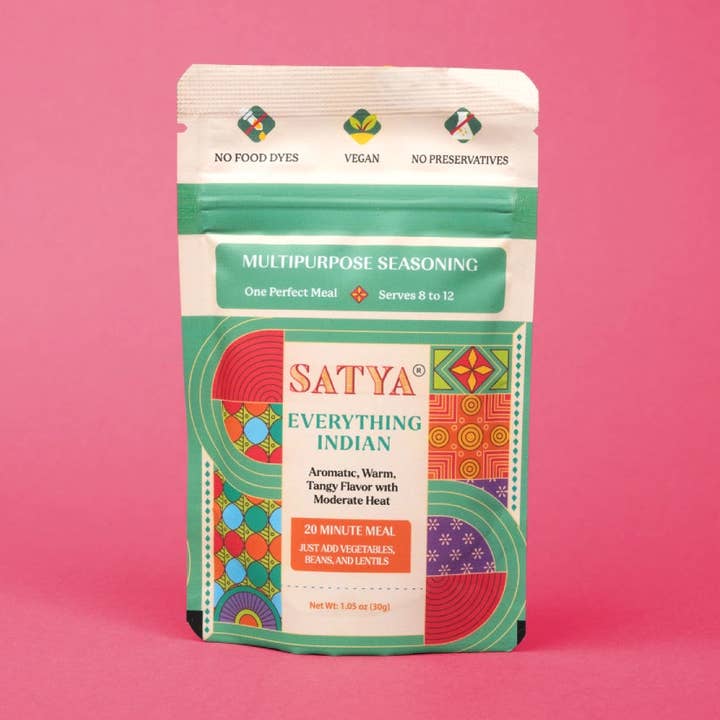 Satya - Wholesale Dried Spice Mix - Everything Indian - Sachets0