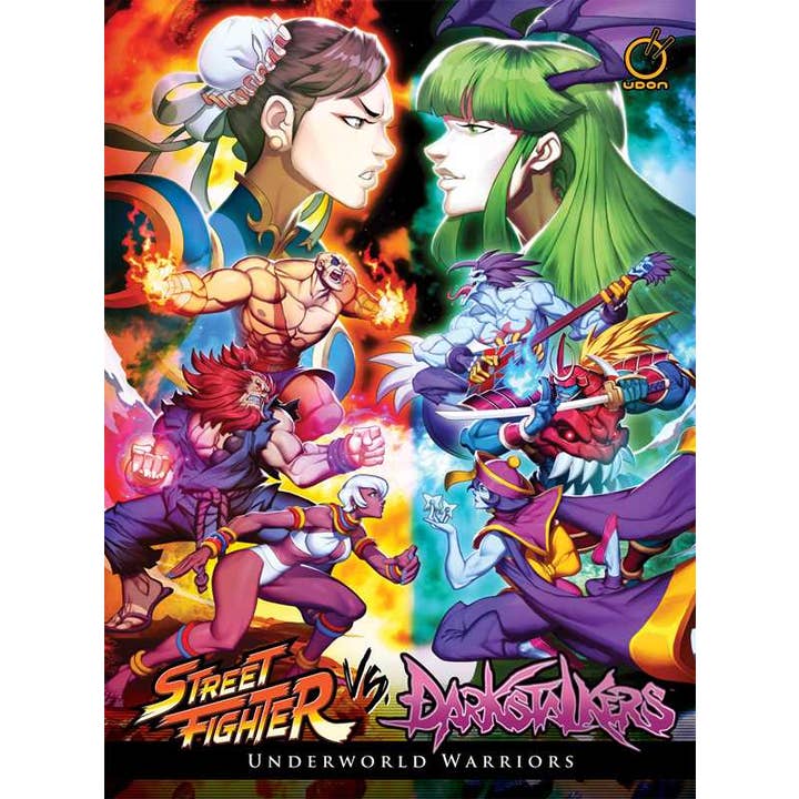 Street Fighter VS Darkstalkers: Underworld Warriors (Hardcover) by Ken Siu-Chong for wholesale by Simon & Schuster