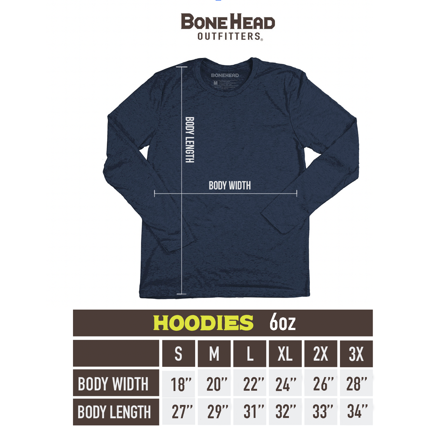 Bone Head Outfitters - Wholesale Screen Printed T-Shirt - Men's - Band of Blue LST5