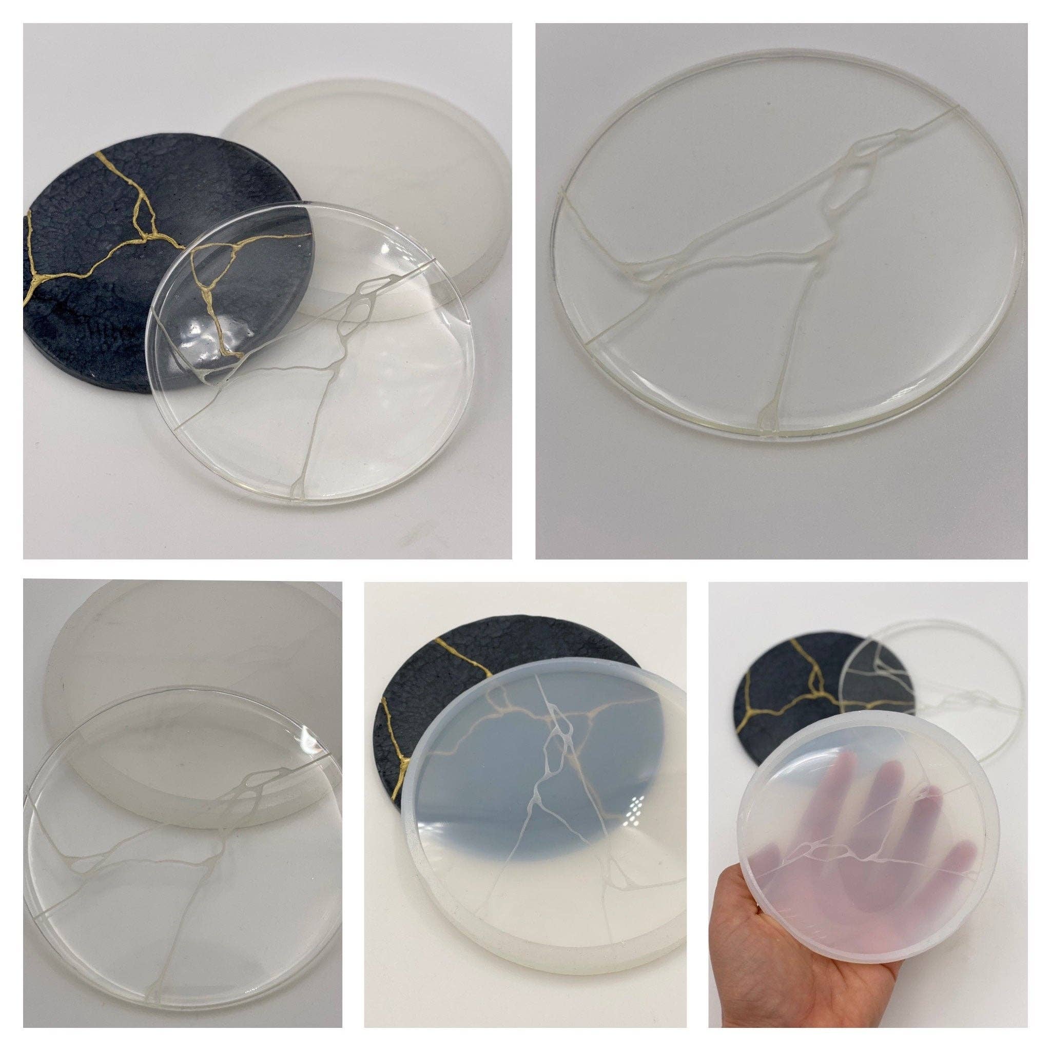 JESIN - Wholesale Craft Supplies - KINTSUGI Silicone molds( Set of 2)5