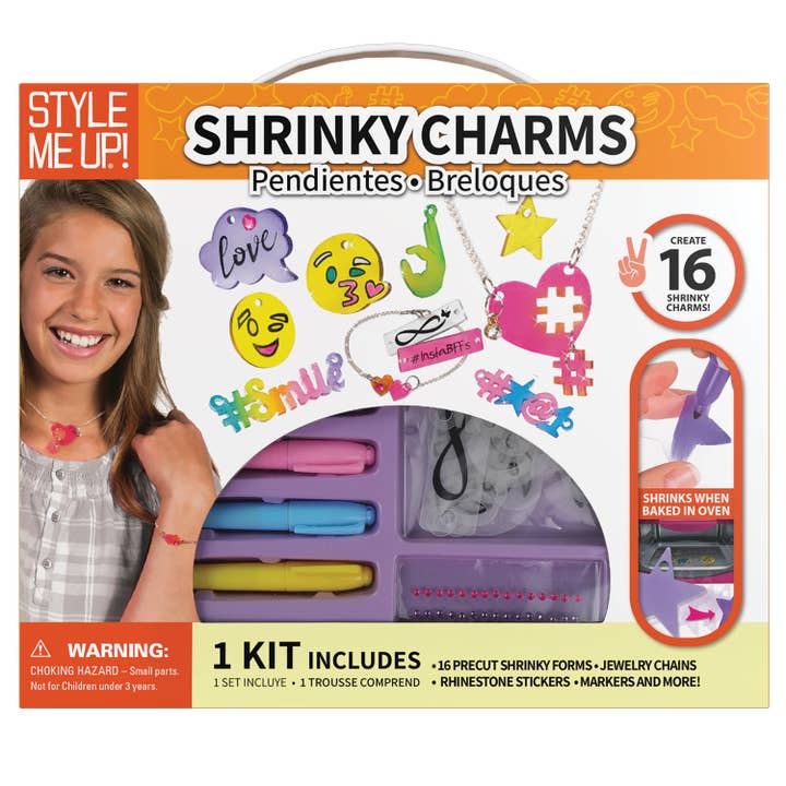 SpiceBox Product Development LTD - Wholesale DIY Jewelry - Kids - Style Me Up Shrinky Charms2