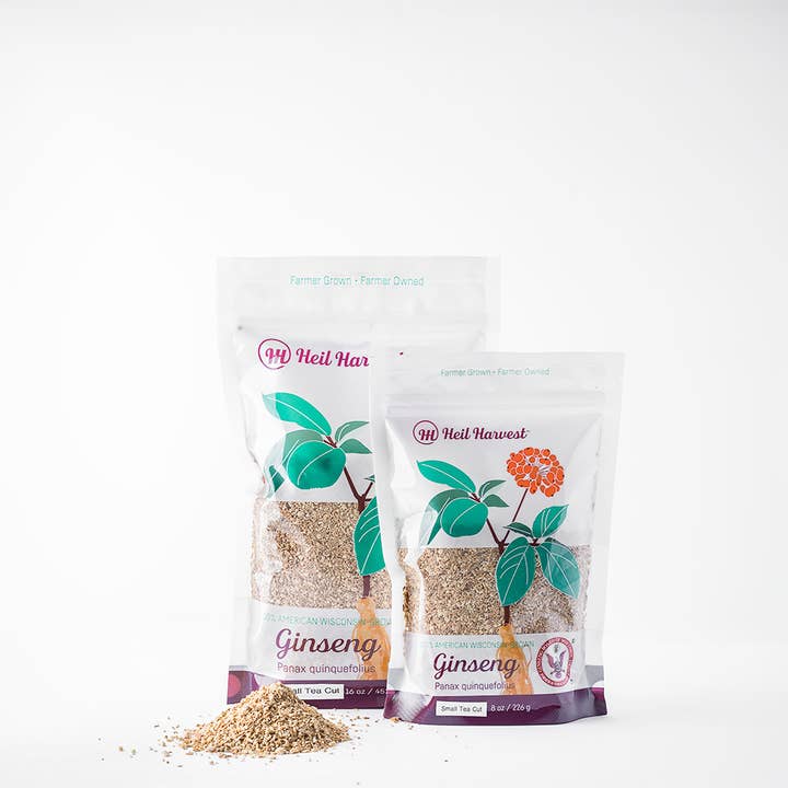 Wisconsin Ginseng rot (små te skära) väska för wholesale av Heil Harvest - Heil Ginseng Enterprises
