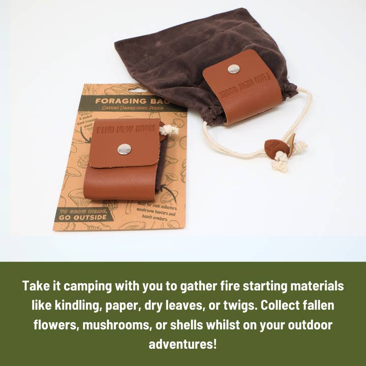 Wild Life Outdoor Adventures - Wholesale Garden Tool - Find New Roots Foraging Bag