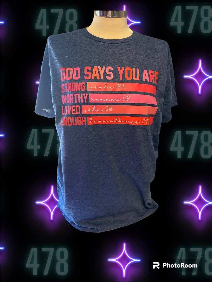 Dio dice che lo sei per la vendita all'ingrosso da parte di 478 Designs