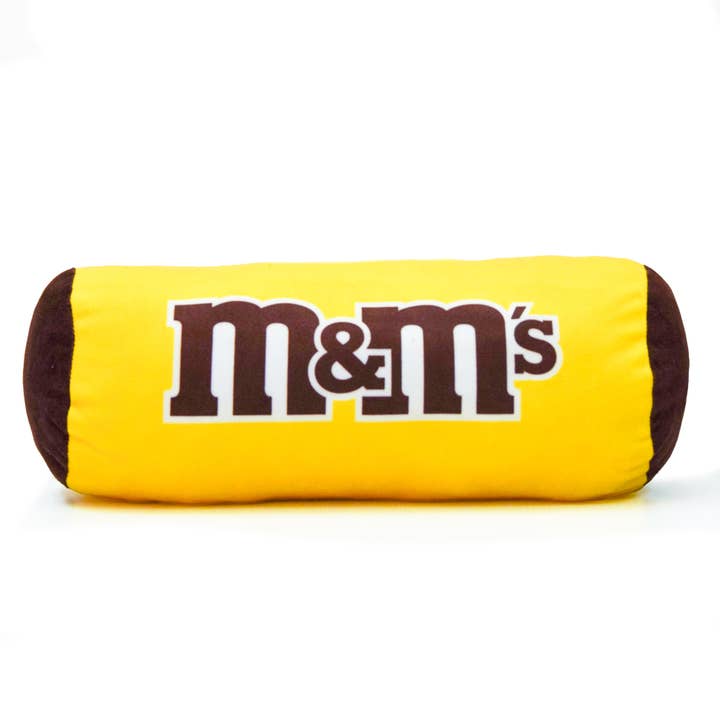 Kangaru Toys & Stationery – wholesale Svankstödskudde – M&M'S Cylindrisk ländryggskudde 12"x5" x5"
