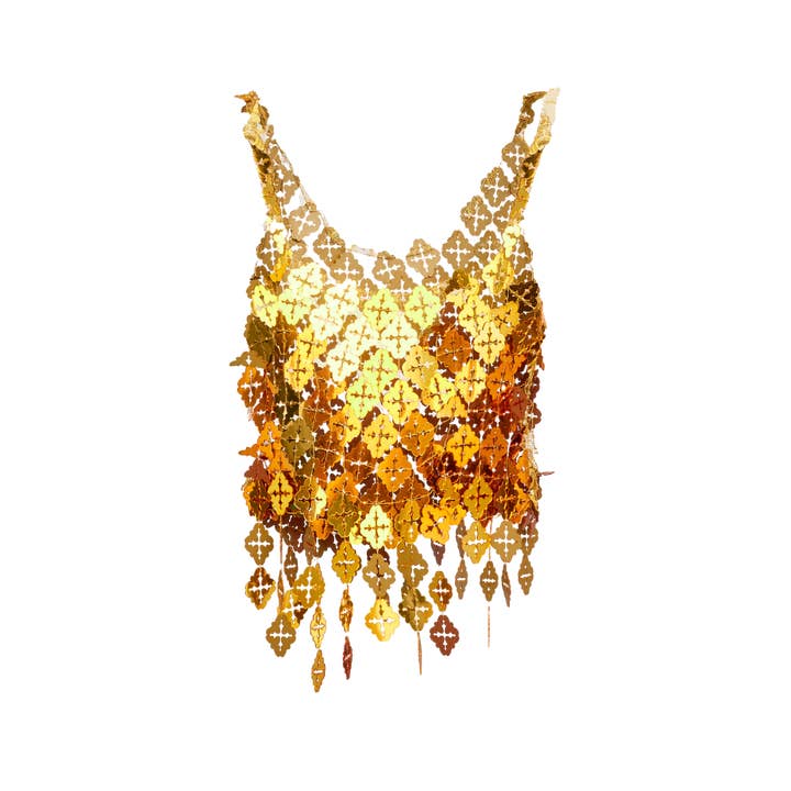 ONALAJA SEQUIN EMBLEM SLIP TOP for wholesale by Onalaja