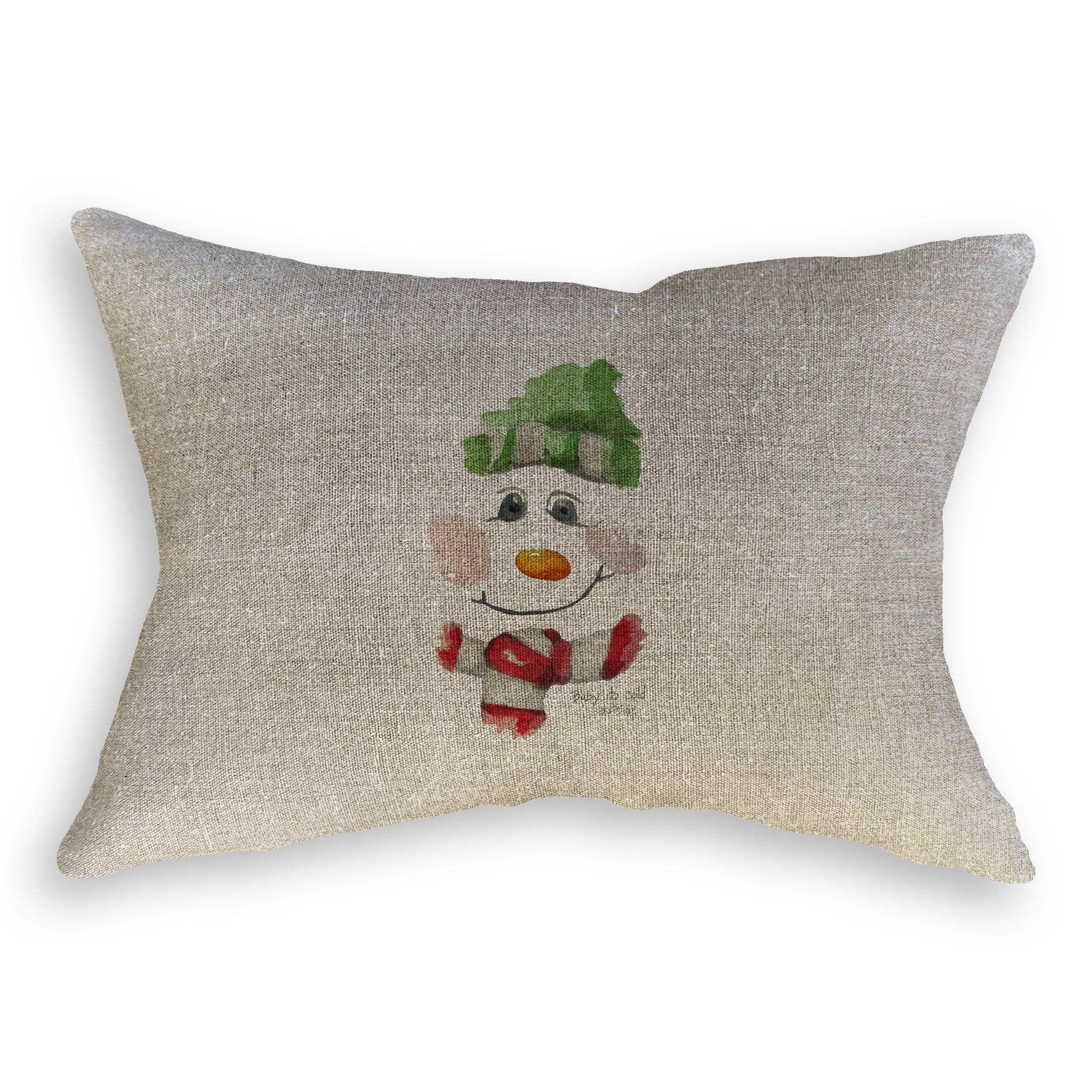 French Graffiti – Toalha de chá por atacado – Cara boneco de neve8