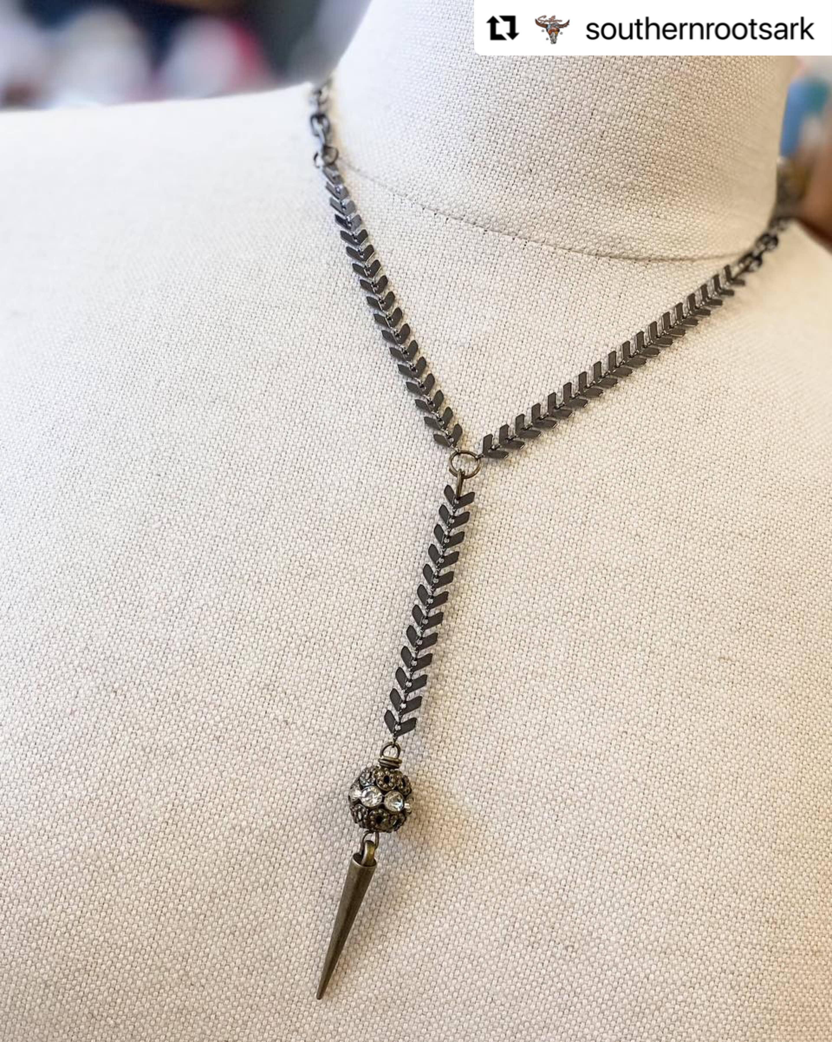 Scooples Jewelry - Wholesale Hoop Earrings - Gorgeous Gunmetal Crystal7