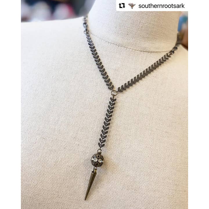 Scooples Jewelry - Wholesale Hoop Earrings - Gorgeous Gunmetal Crystal7