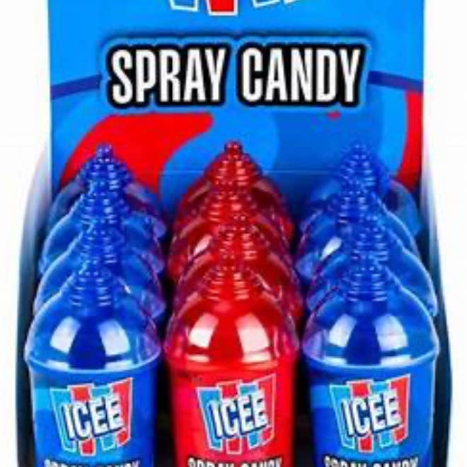 O'Shea's Candies Sweet Shop - Wholesale Hard Candy - Nostalgic 1958 ICEE® Novelty Spray Candy 12CT Display Box2