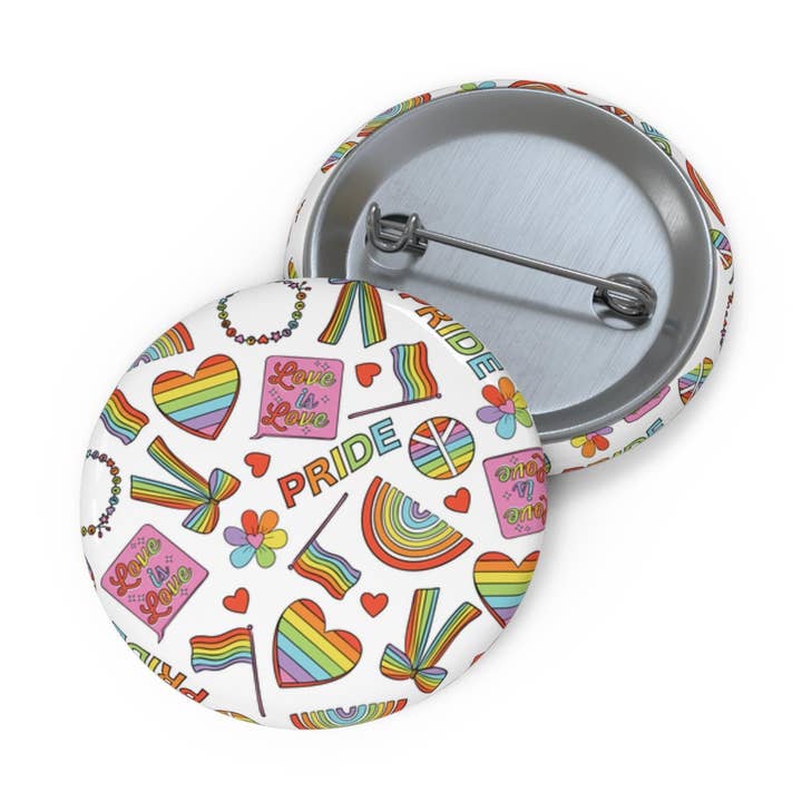 OhhhSoPeachy – Großhandel Anstecker/Button – Stolz Anstecknadeln, LGBTQ Stolz Zubehör, Individuelle Regenbogen Anstecknadeln, LGBT Stolz Merch, Queer Stolz Kleidung, Einzigartige LGBTQ Geschenke1