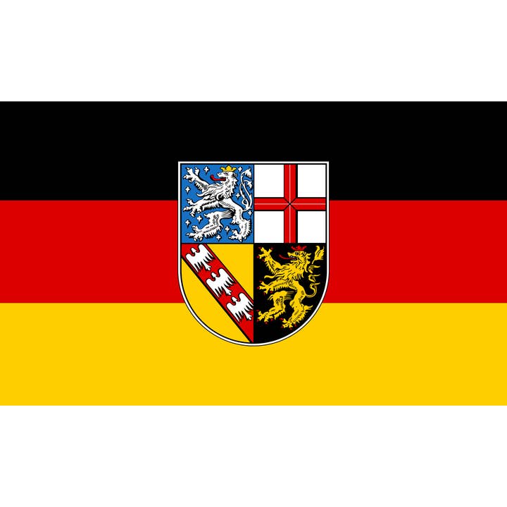 Saarland 5'x3' for wholesale by Worldwide Flags Ltd