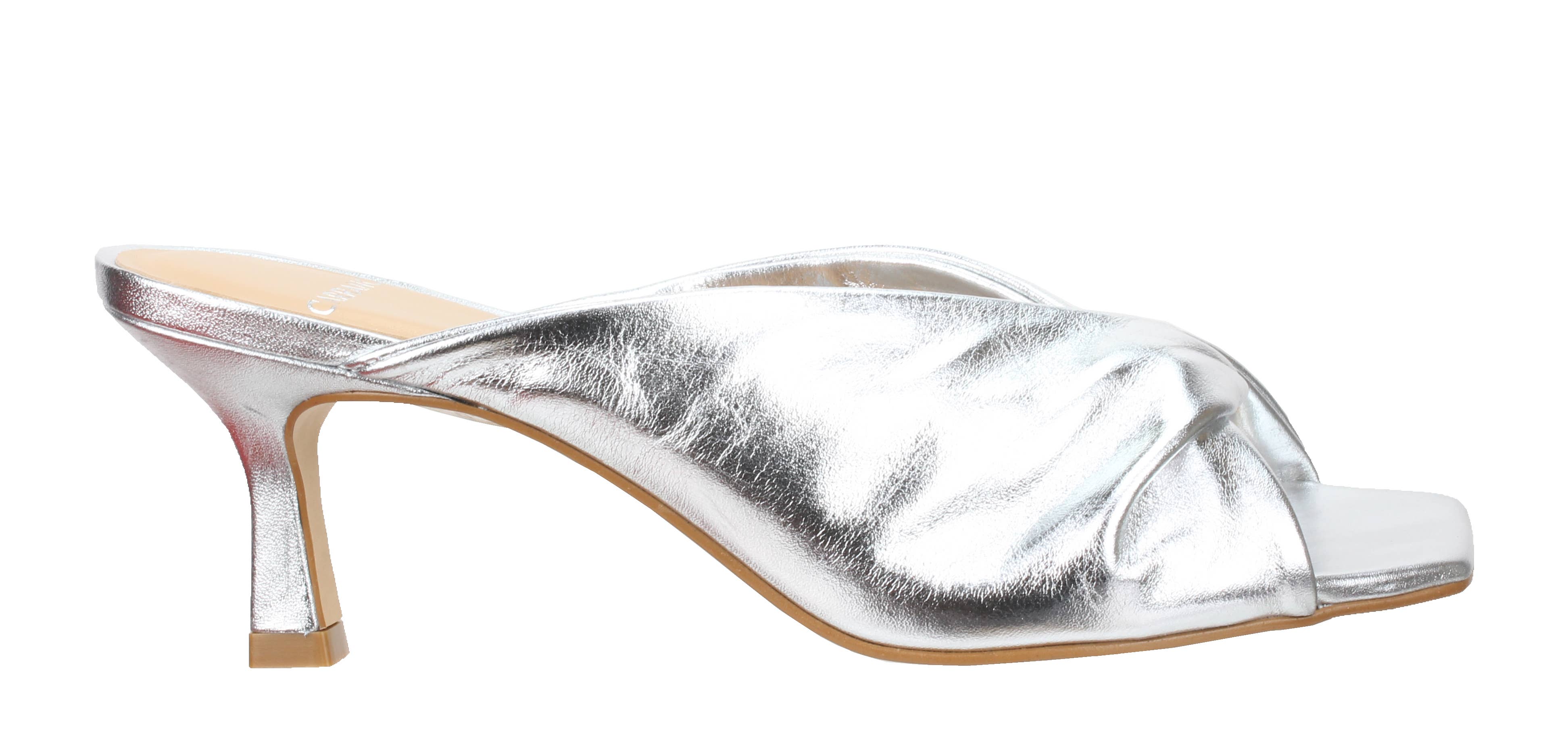 Carrano - Wholesale Low Heels - Women's - Sage - Leather Slide Sandal 322002F9