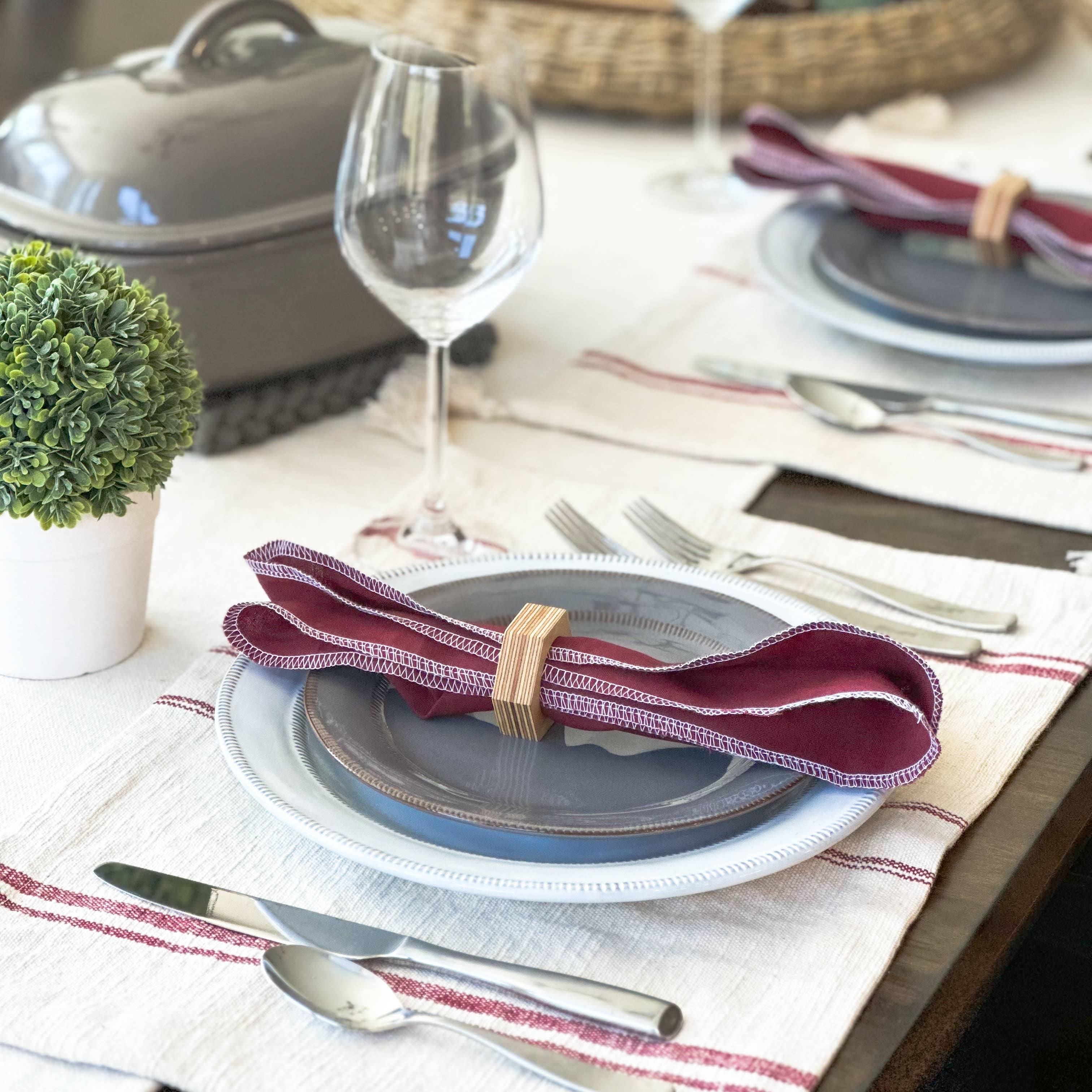 Marley's Monsters - Vendita all'ingrosso Tovaglioli da tavola in stoffa - Tovaglioli in lino - Confezione da 64