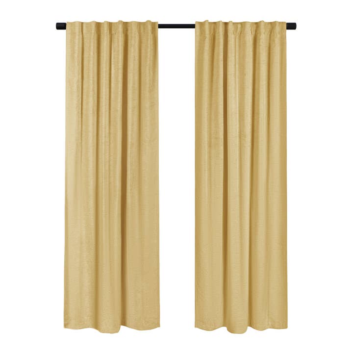 Awesome Home - Wholesale Curtain - Chenille Room Darkening Back Tab Curtain, 1 Panel, 52"x96"13