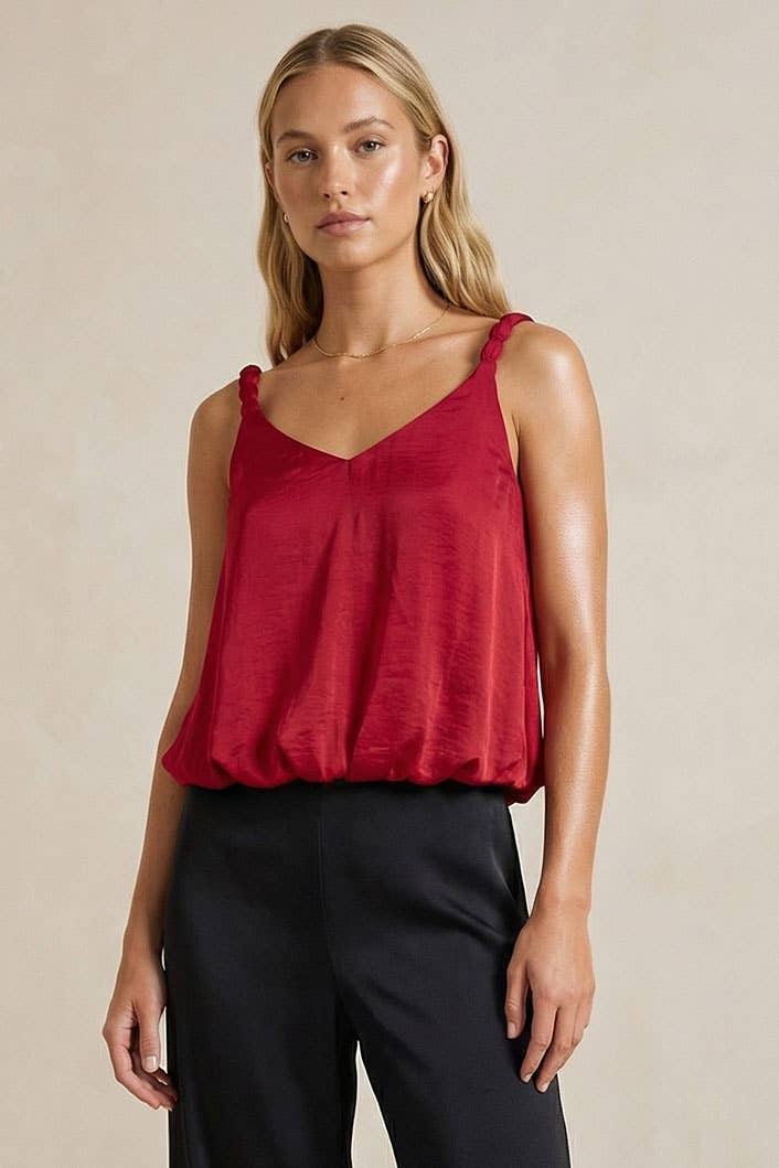 Naked Zebra - Wholesale Tank Top - Women's - Billowy Strap Accent Tank Top21