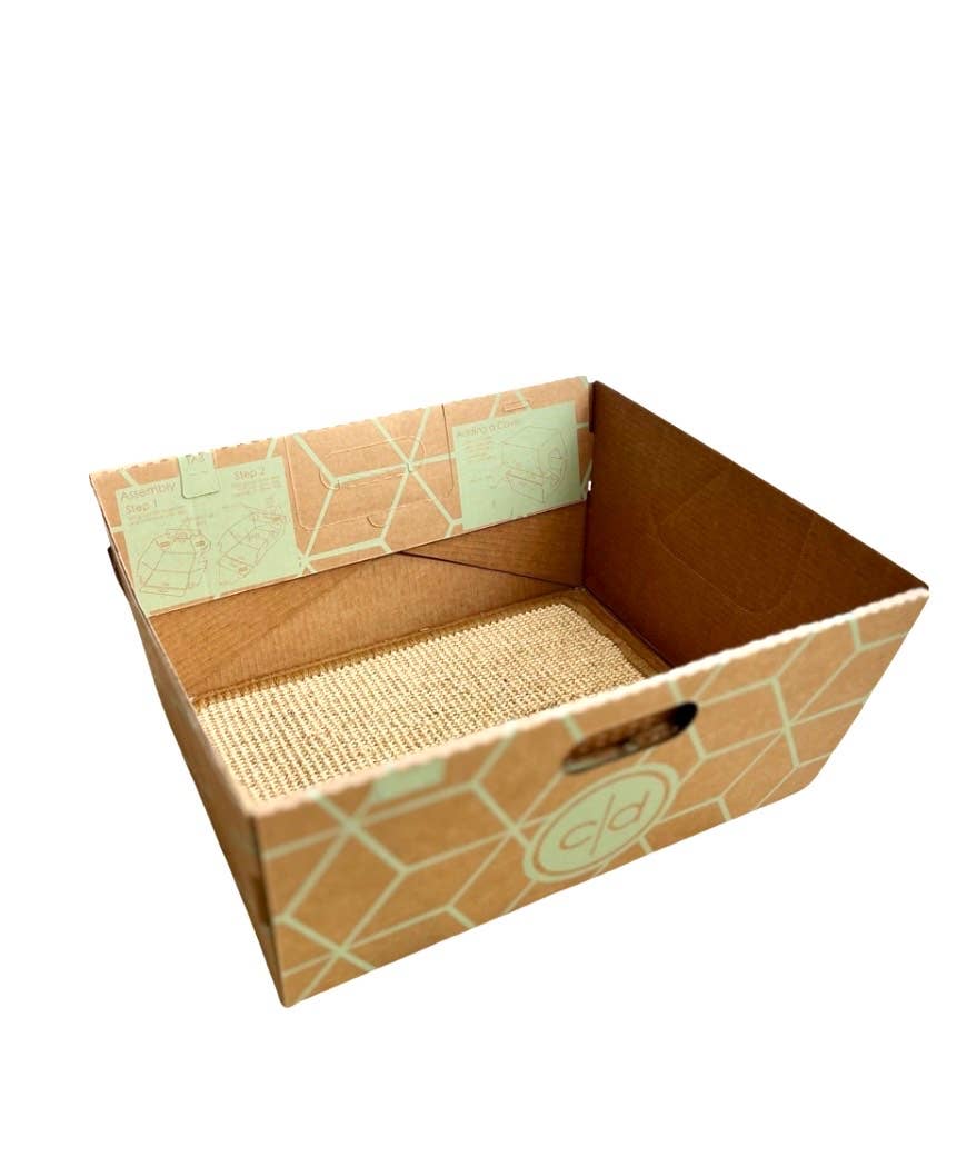 Cats Desire Litter Boxes – wholesale Pet scratcher – Cat – Cats Desire Cat House Sisal Scratcher Mat with Catnip2