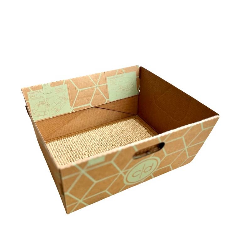 Cats Desire Litter Boxes - Wholesale Pet Scratcher - Cat - Cats Desire Cat House Sisal Scratcher Mat with Catnip2