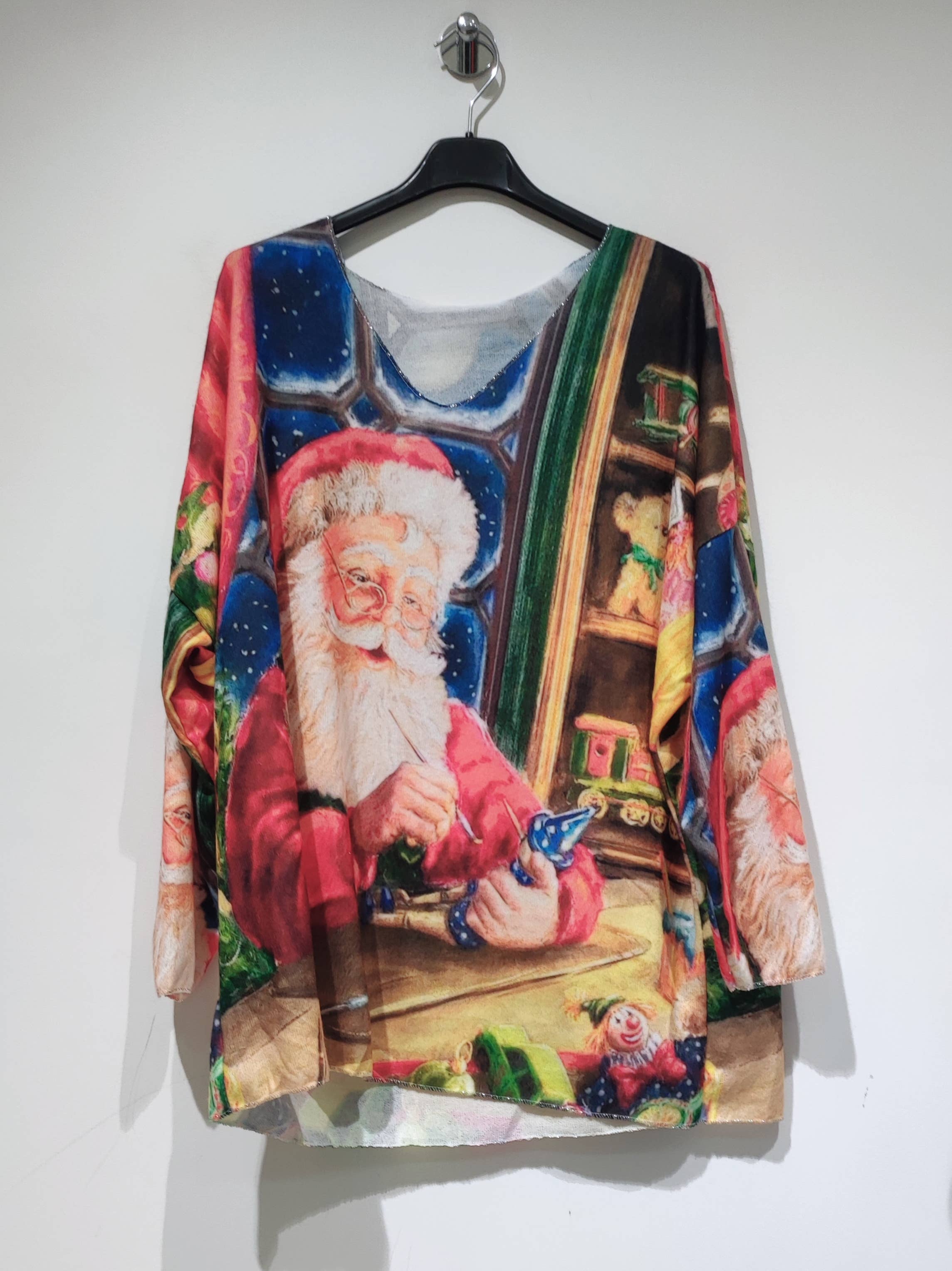 Pomelo paris - Venta al por mayor Jersey de punto - Mujer - NESS Pintado Santa0