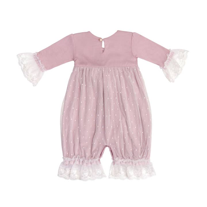 Haute Baby - Wholesale Jumpsuit - Baby - Frilly Frocks Emily Romper for Infants & Toddlers