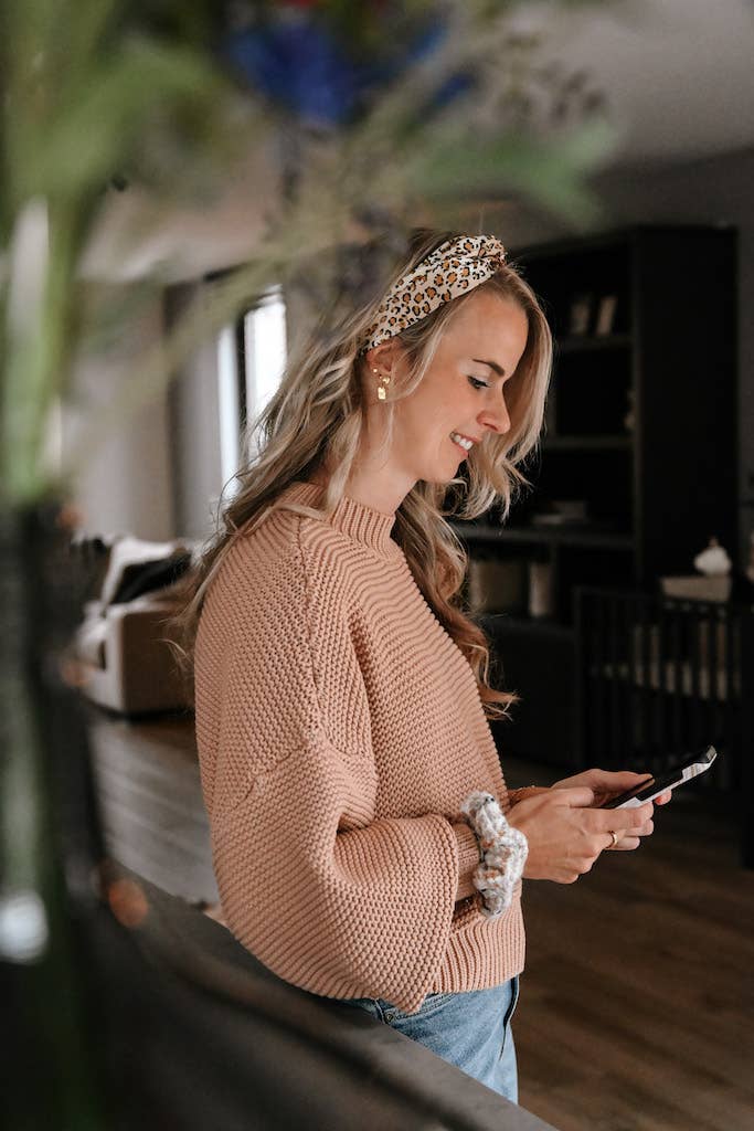 Hairjewelz by Elle – Großhandel Fashion-Stirnband – Damen – Stirnband - Bandeau Normal „Satin Leopard“1