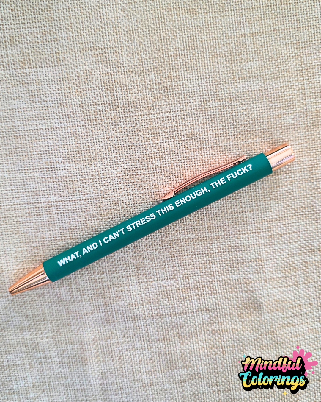 Mindful Colorings - Wholesale Pen - Novelty Pens3