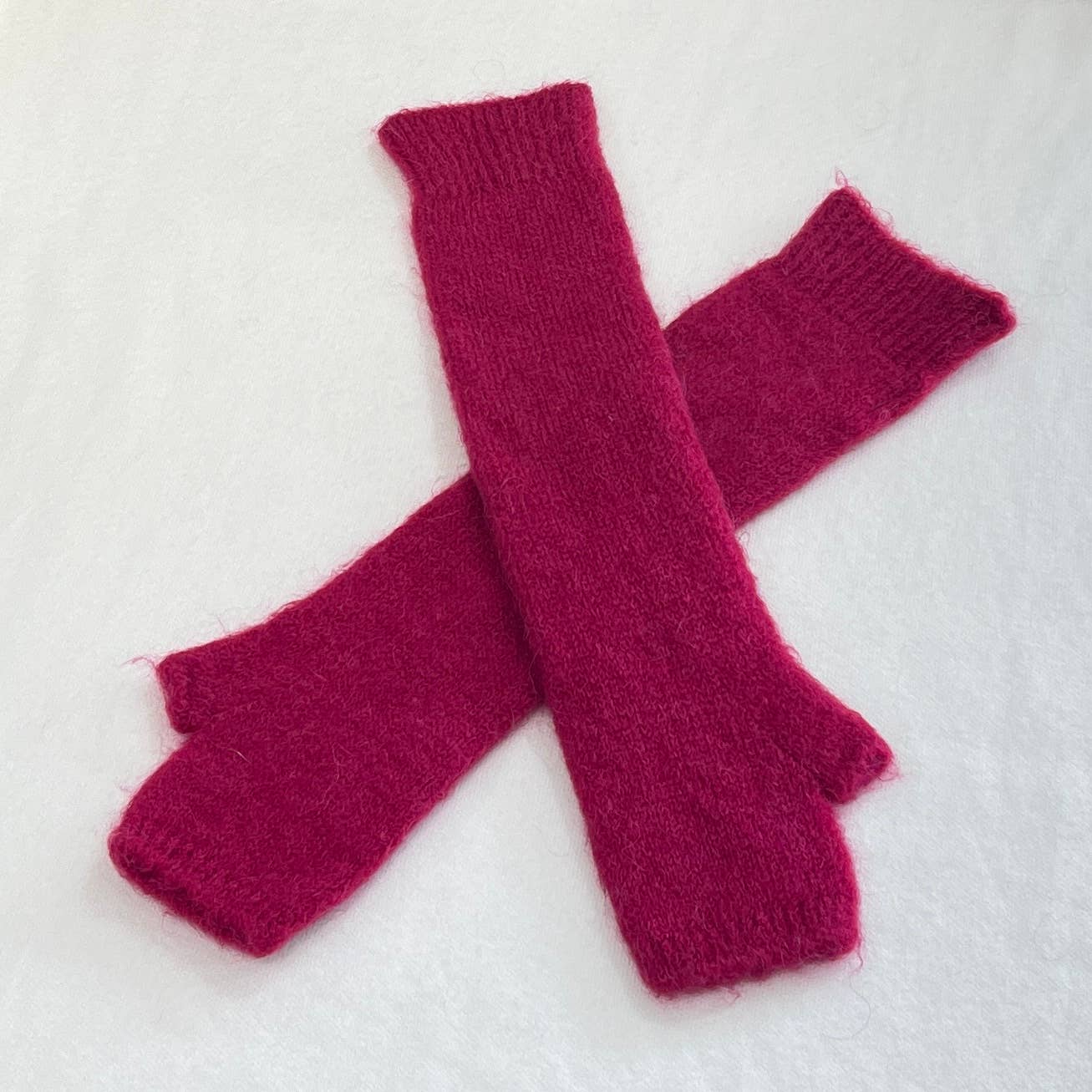 NOELINE - Vente Ensemble d'accessoires pour l'hiver – femme - Mitaines longues en baby alpaga 7393ML12