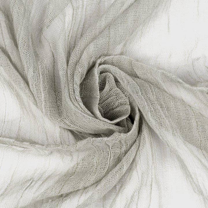 Qube Luxe by Debbie Marks - Wholesale Dinner & cloth napkin - Gauze Cheesecloth Napkins in Grey (Set of 4)2