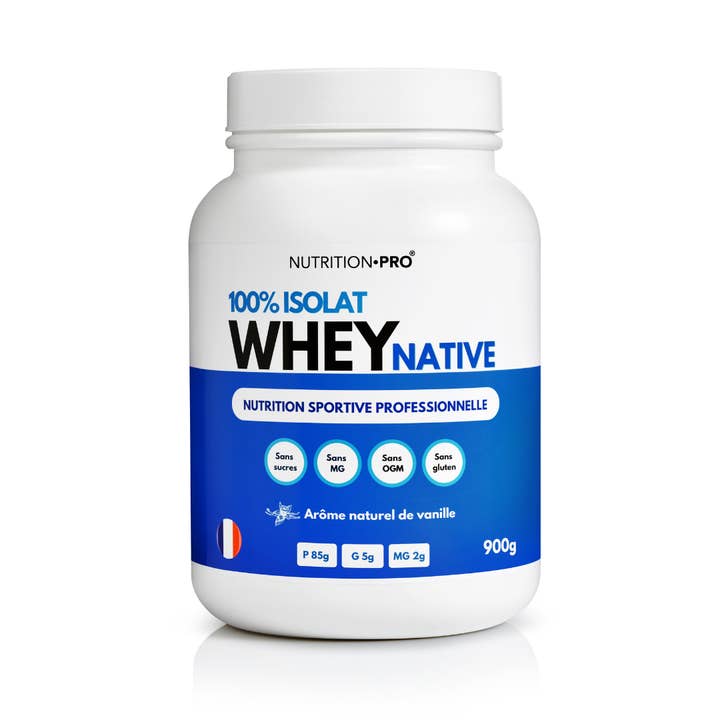 Nutrition•pro - Wholesale Protein/superfood powder - 100% ISOLATE NATIVE WHEY - 900G1