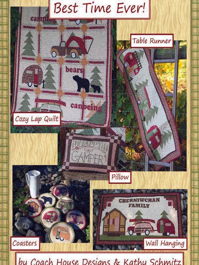 Melhor Tempo de Sempre! Padrão Colcha por atacado de Coach House Designs