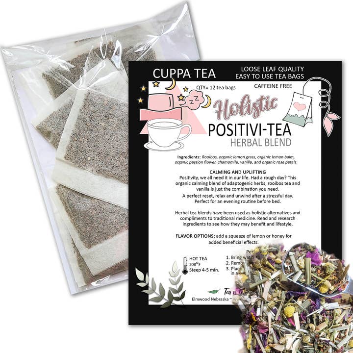 Holistic Positivi-TEA CUPPA Tea for wholesale by Tea n' More
