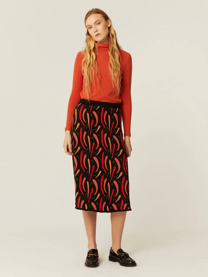 FALDA PUNTO HOT CHILLY for wholesale by Pepaloves