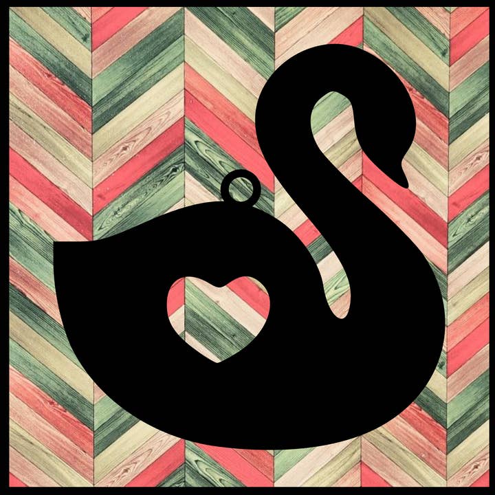 Metal Ornament Swan for wholesale by Designed With Sparks