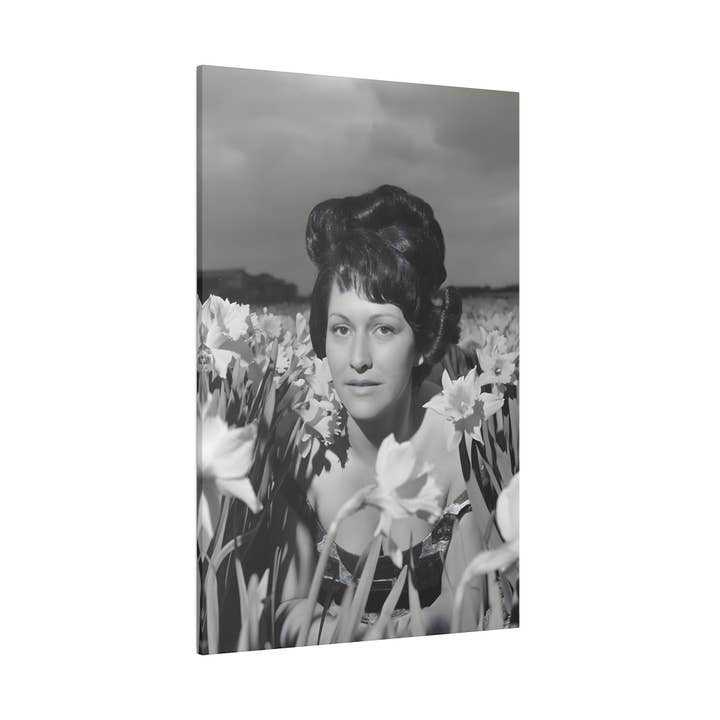 Daffodil Queen Three Canvas Print - Apothecary Art for Home or Office - Apothecary Decor for wholesale by Print Pothecary