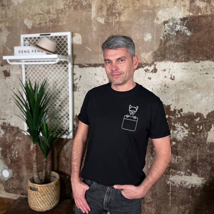 Unisex T-shirt - HCH Alpaca's Potsdam voor wholesale door Pulver Blei